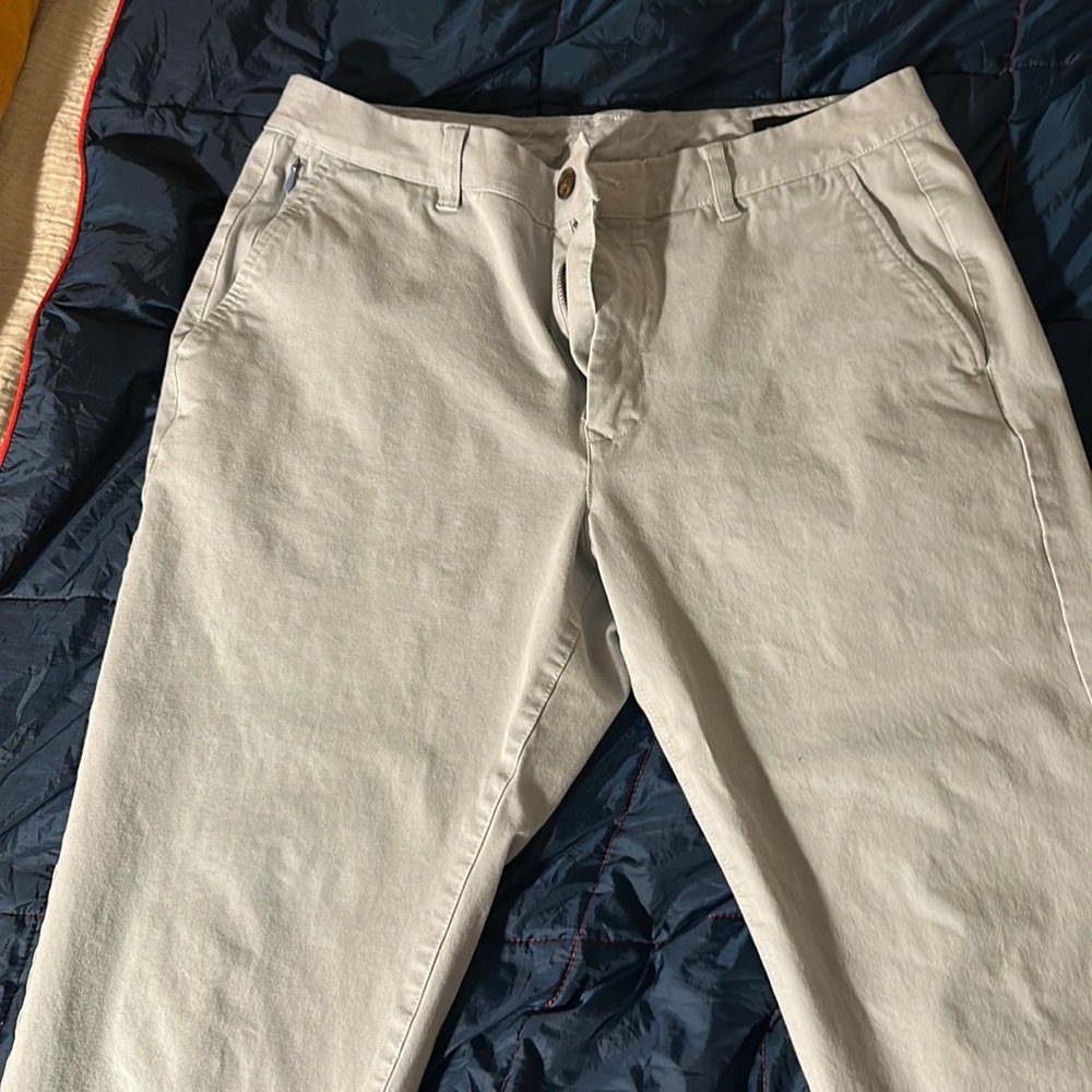 Bonobos slim fit Stretch Washed Chino 2.0 light gray